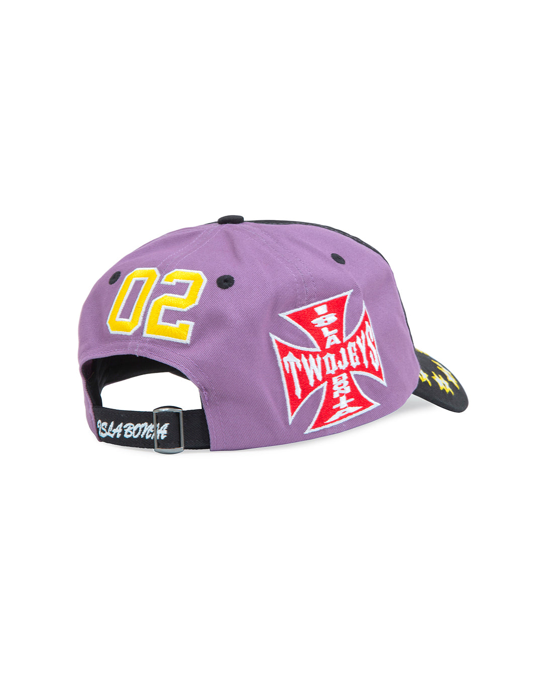 TwoJeys Embroidered Purple Dad Cap