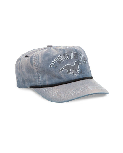 TwoJeys Sunfaded Blue Cap — Black