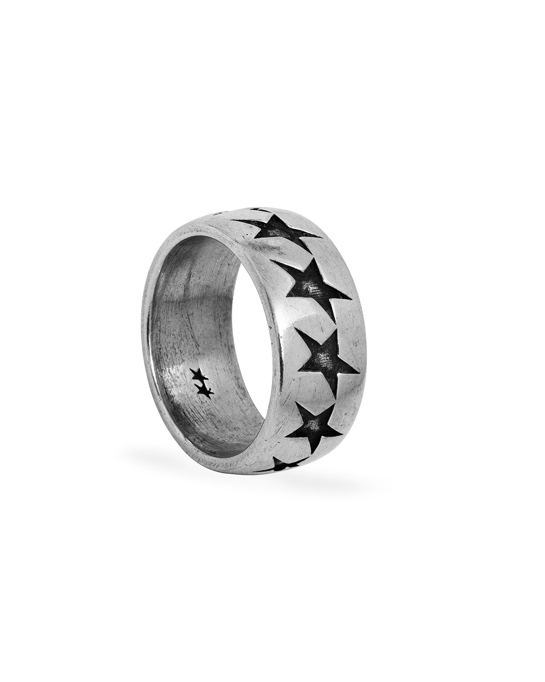 TwoJeys Starline Ring L — Silver