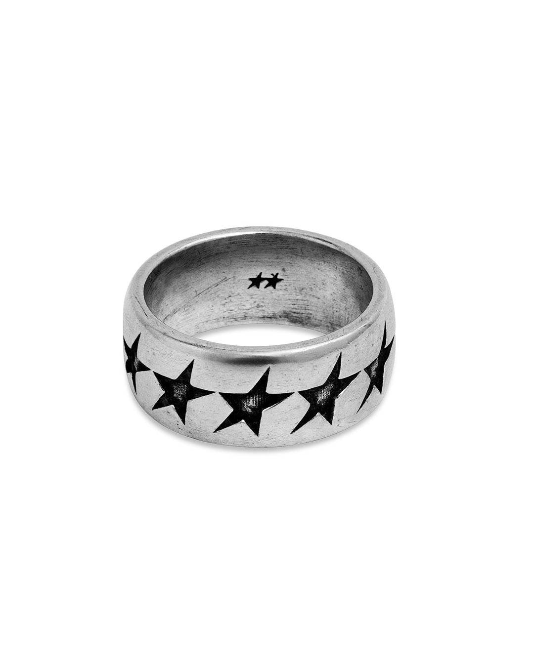 TwoJeys Starline Ring L — Silver
