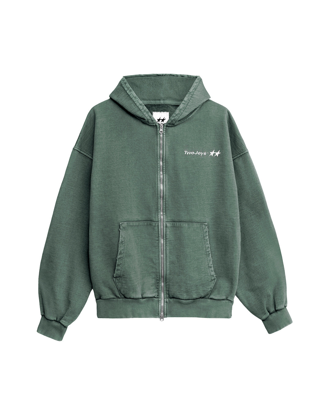 TwoJeys Icon Full-Zip Bodega Green