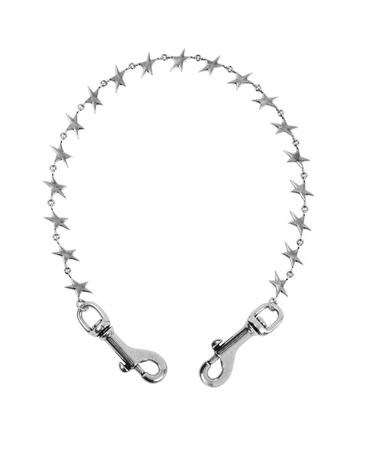 TwoJeys Stars Pant Chain — Silver