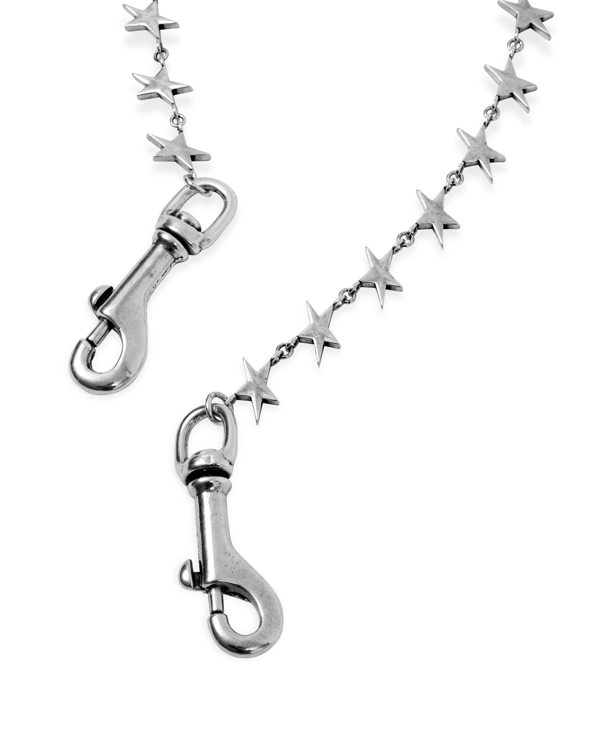 TwoJeys Stars Pant Chain — Silver