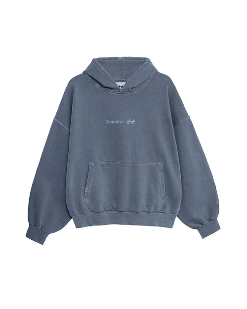 TwoJeys Pigment Dyed Blue Icon Hoodie Other
