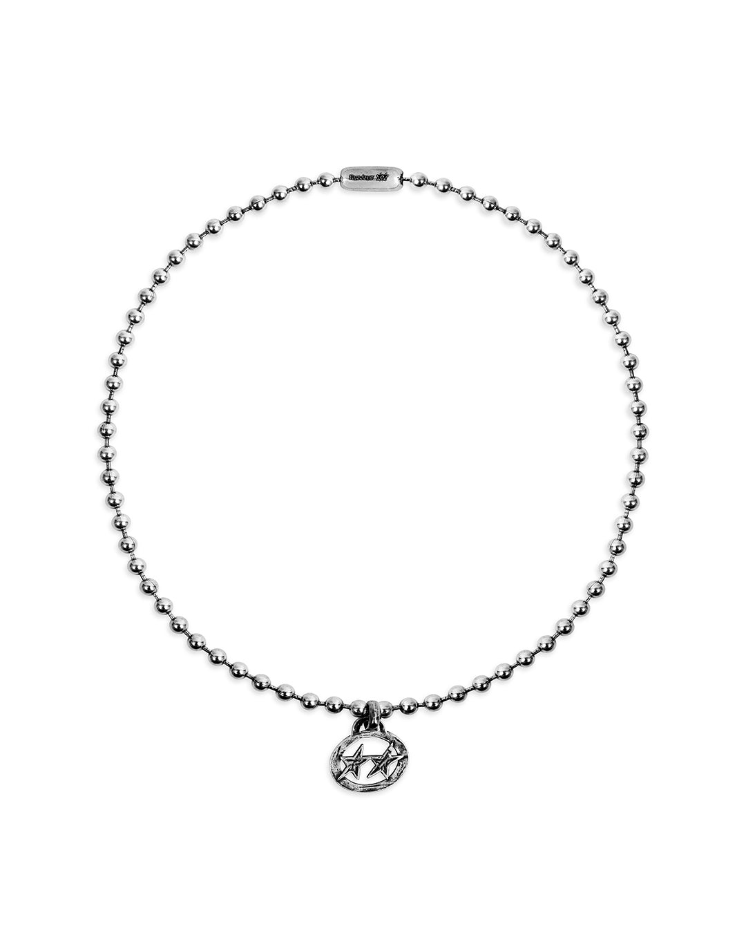 TwoJeys Icon Ball Necklace #1 Silver