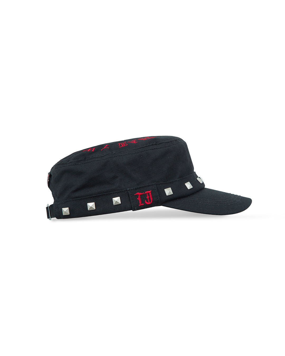 TwoJeys Studded Black Guerrilla Cap