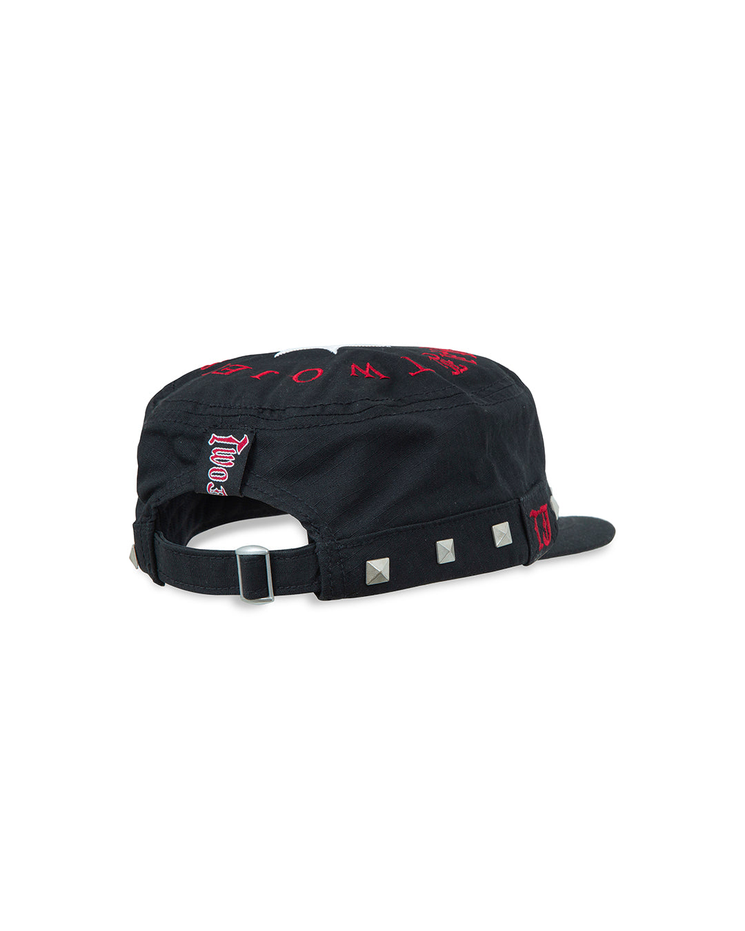 TwoJeys Studded Black Guerrilla Cap