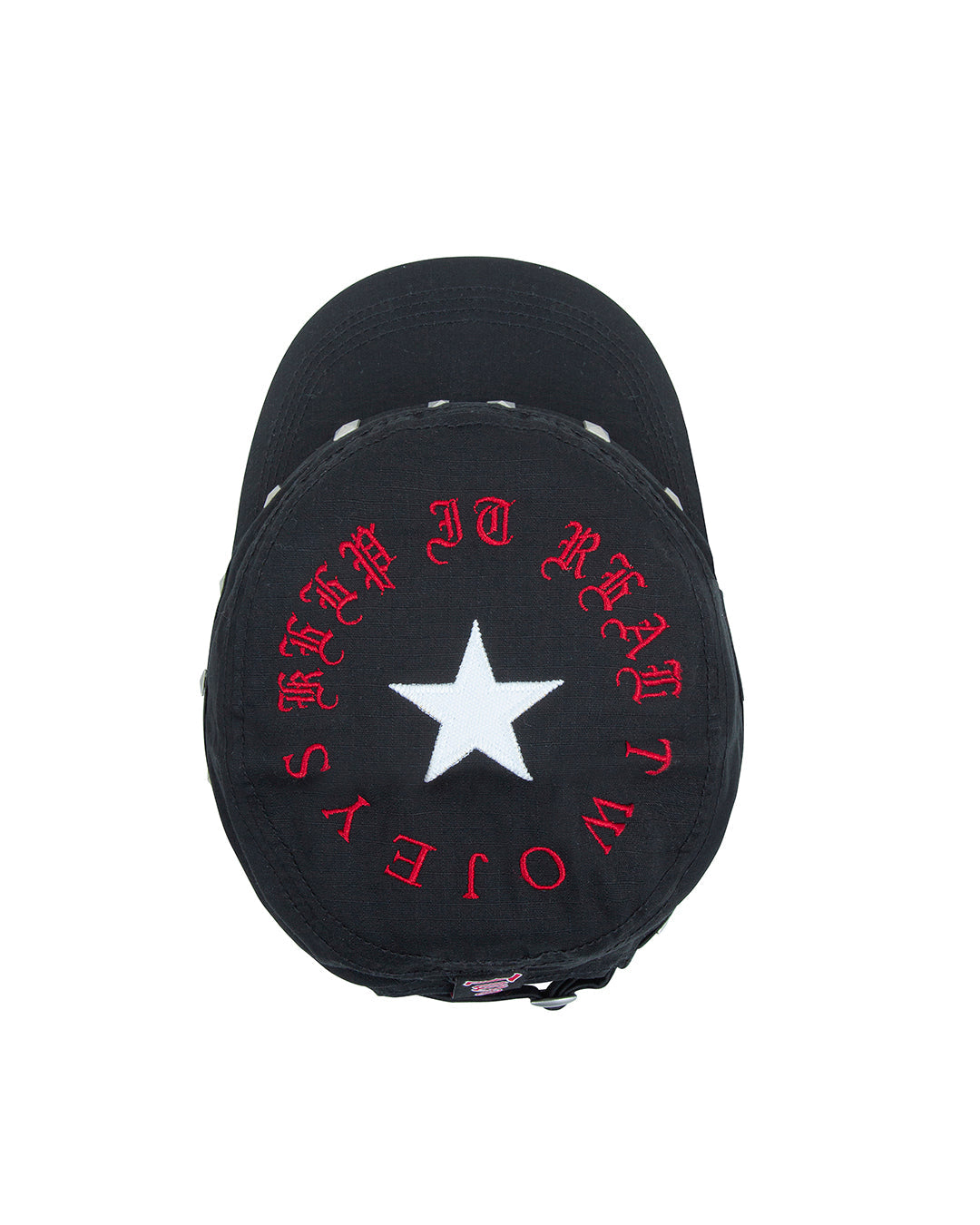 TwoJeys Studded Black Guerrilla Cap