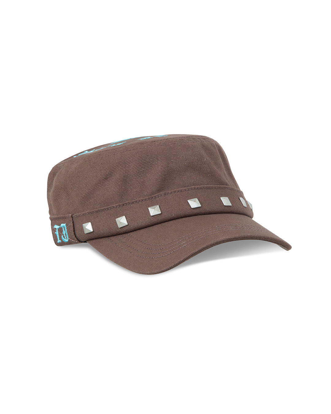 TwoJeys Studded Brown Guerrilla Cap