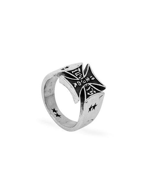 TwoJeys Axis Ring — Silver
