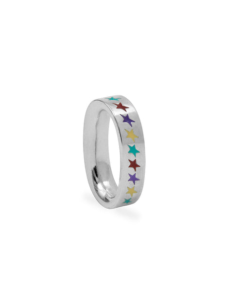 TwoJeys Enameled Multicolor Link Chain