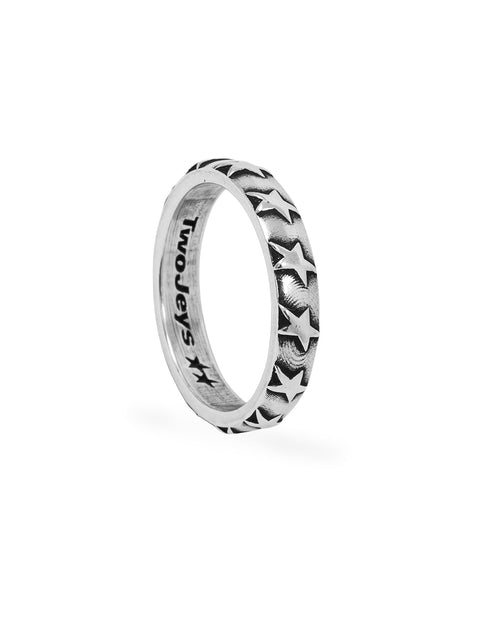 TwoJeys Star Studded Ring