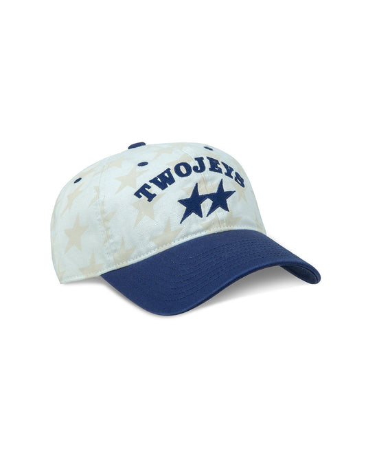 TwoJeys All-Over White Dad Cap