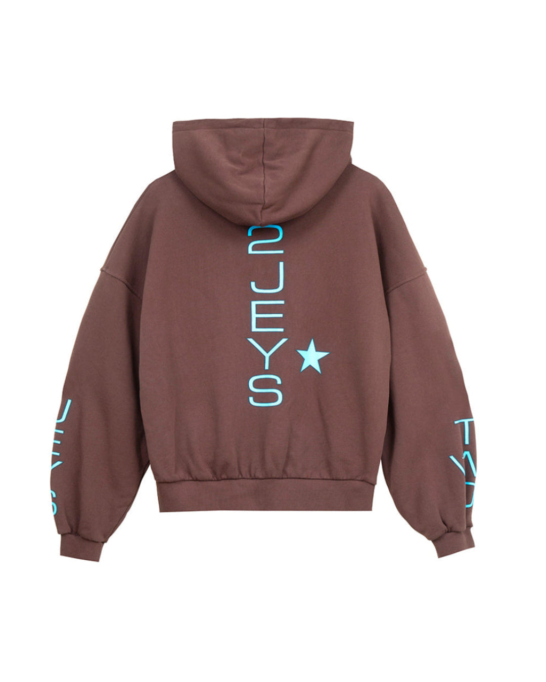 TwoJeys 2 JEYS Zipper Brown