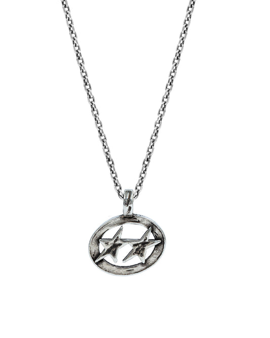 TwoJeys Superstar Necklace Silver