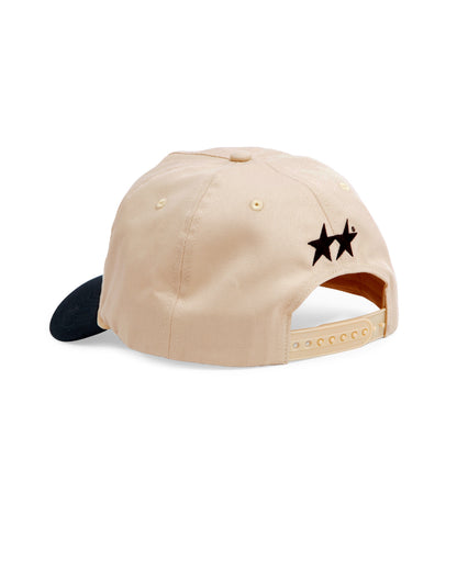 TwoJeys Twojeys Racing Cap — Cream/Black