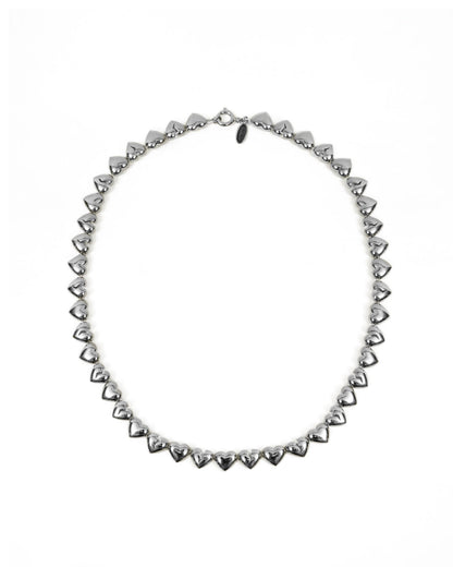 TwoJeys Love Me Not Necklace — Silver