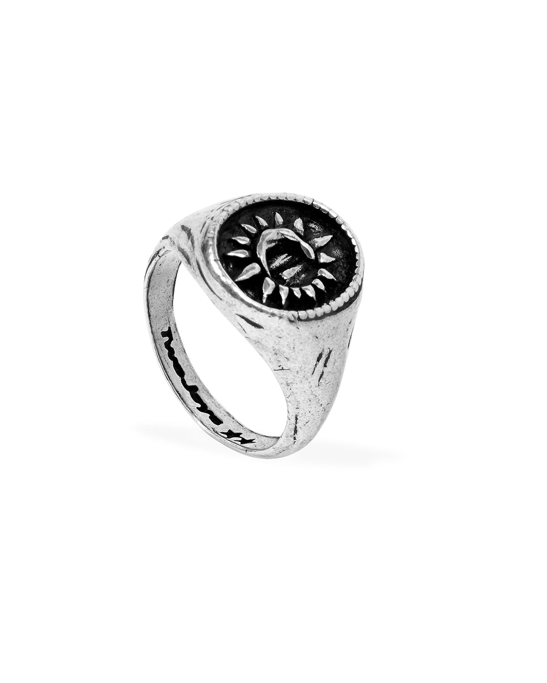 TwoJeys Midnight Ring Silver