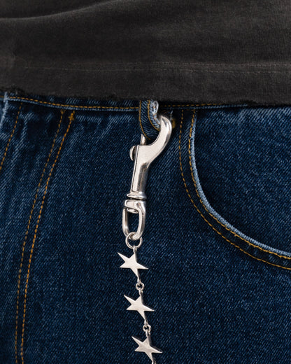 TwoJeys Stars Pant Chain — Silver