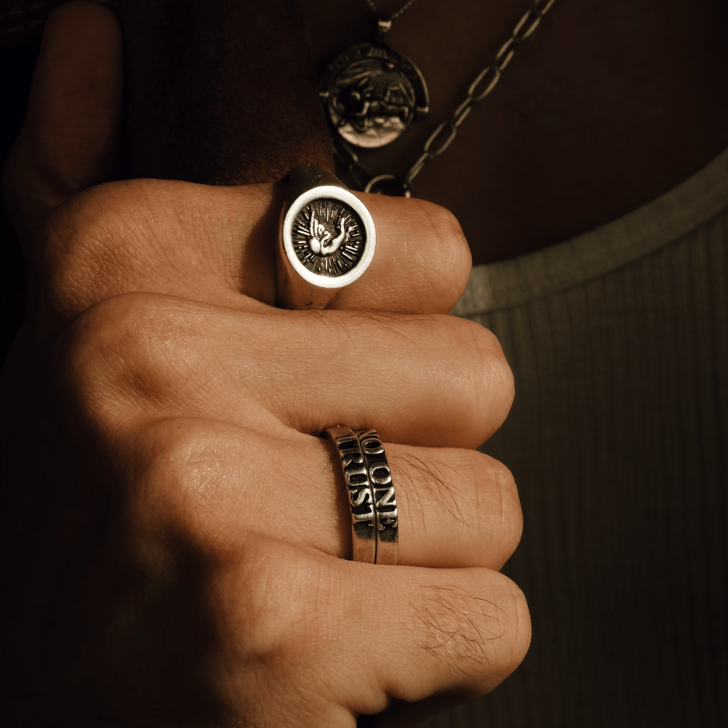 TwoJeys Angel Ring Silver